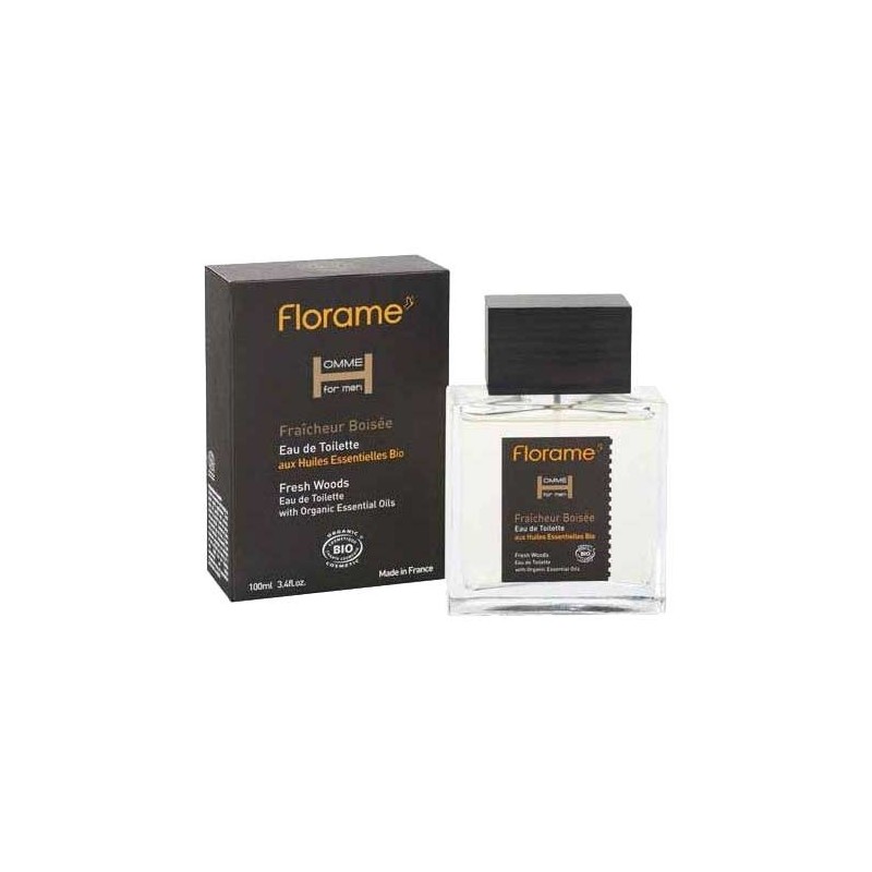 Eau de Toilette Homme Fraîcheur Boisée Florame