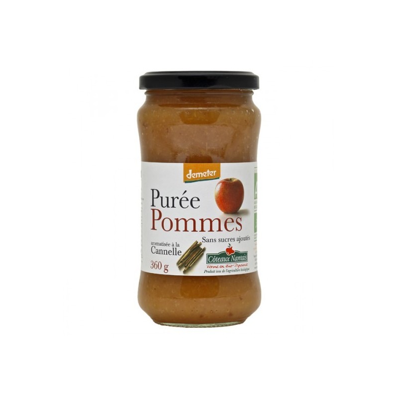 Purée Pomme Cannelle Côteaux Nantais