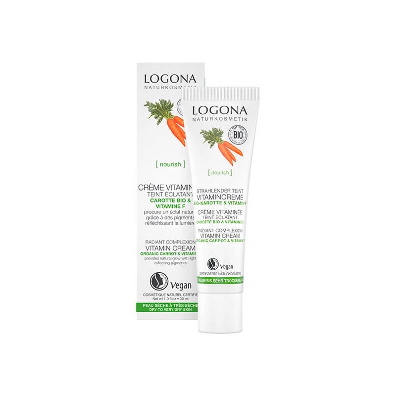 Crème Vitaminée Embellisseur de Teint Carotte & Vitamine F