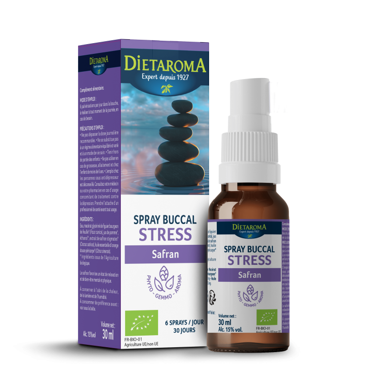 Spray Buccal Stress Safran Dietaroma