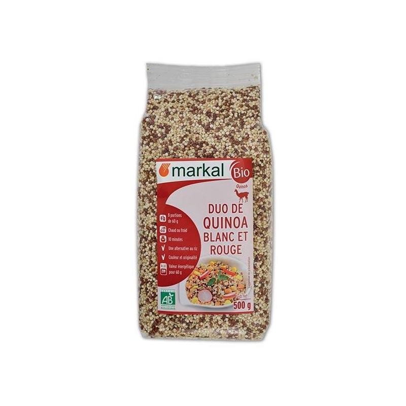 Quinoa Rouge Et Blanc 500 G 