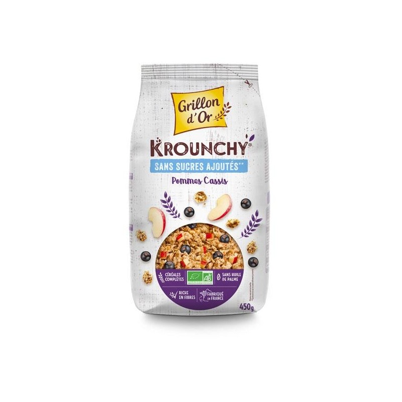 Krounchy Pomme Cassis 450G 