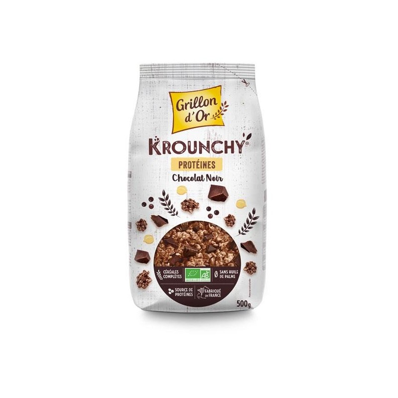 Krounchy Chocolat Proteine 500G 