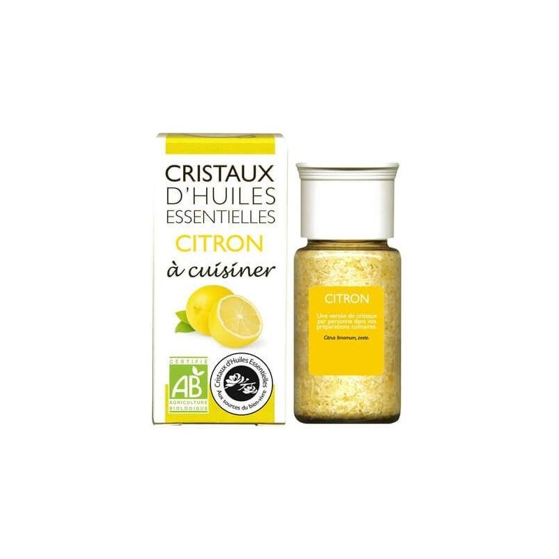 Cristaux Huile Essentielle Citron 