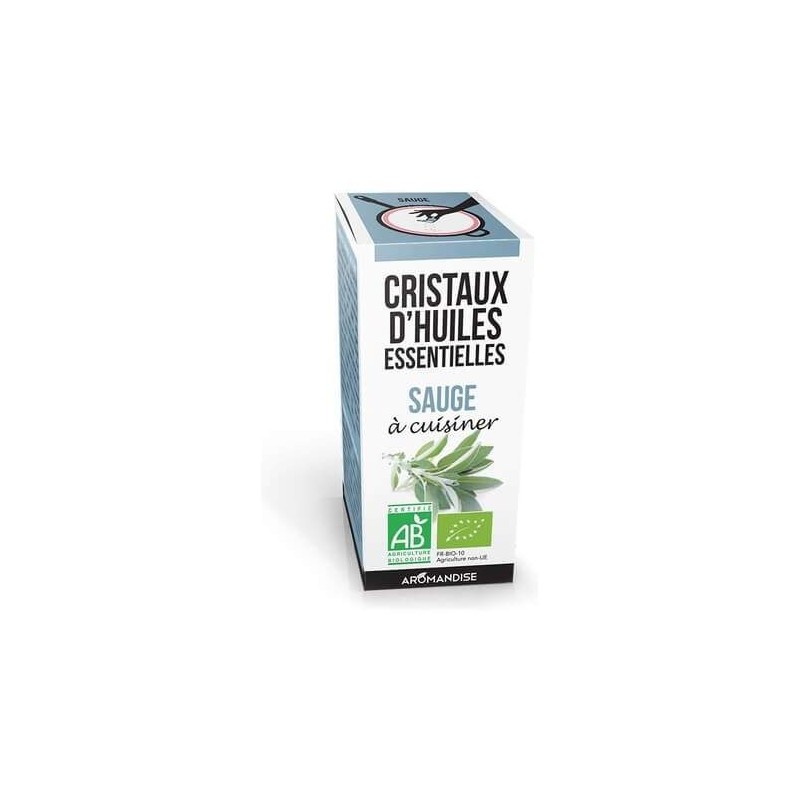 Cristaux Huile Essentielle Sauge 