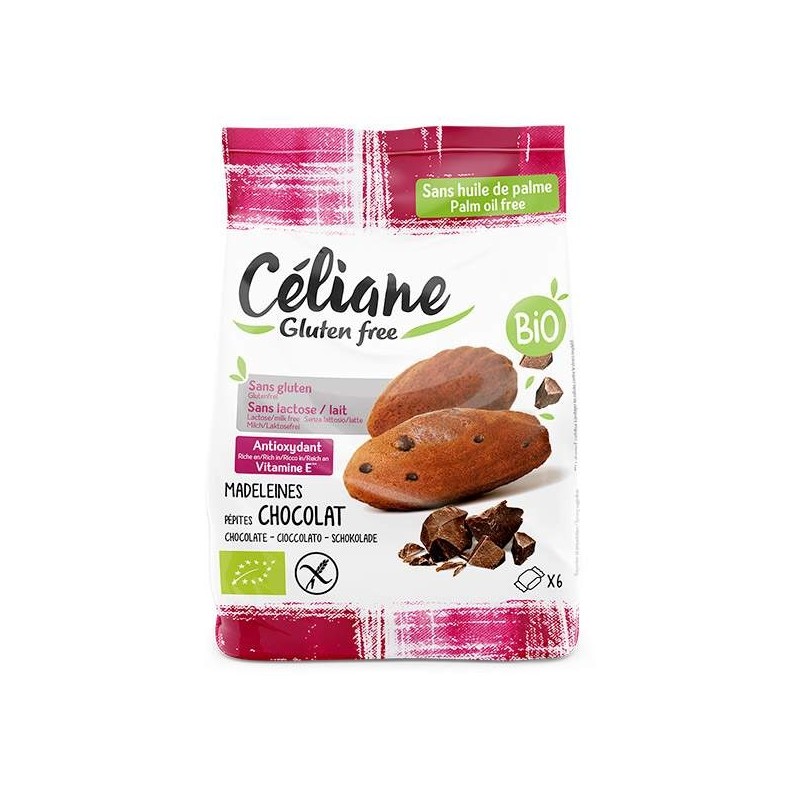Madeleines Pepites Choco 180G 