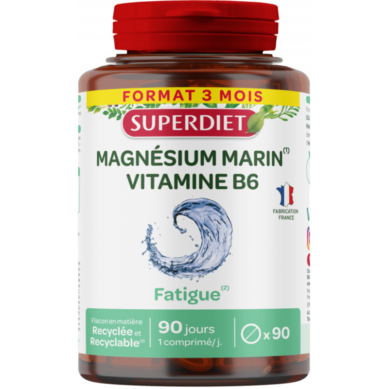 MAGNESIUM MARIN + VIT B6 90CPS SUPER DIET