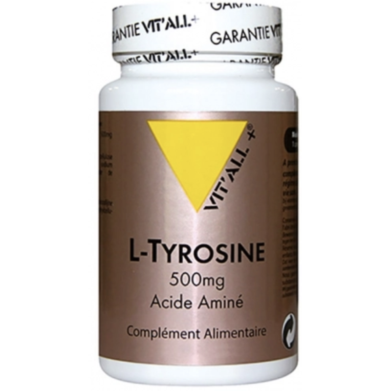 L-TYROSINE 500MG 60GELS VITALL +