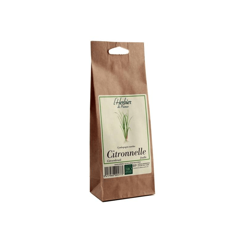 CITRONNELLE FEUILLES 40G HERBIER DE FRANCE
