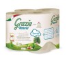 Papier Toilette Compact 8 Rouleaux Grazie Natural