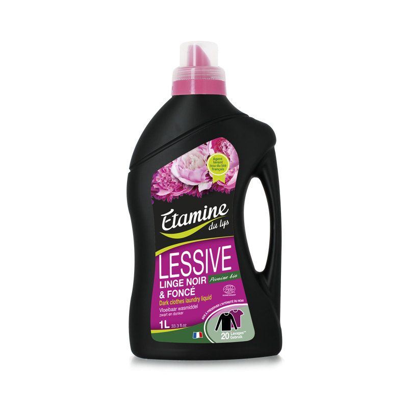 Lessive Linge Noir Et Fonce Litre Etamine du Lys