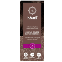 Coloration Végétale Chatain Cendré - 100 G Khadi
