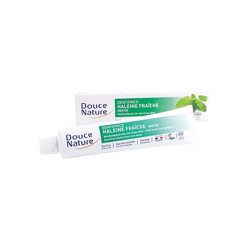 Dentifrice Menthe Haleine Franche 75Ml Douce nature