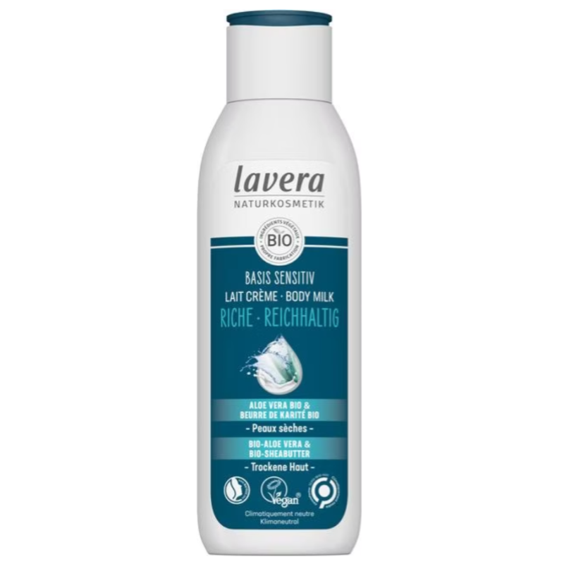 Lait Corps Riche Basis Sensitiv 250Ml Lavera