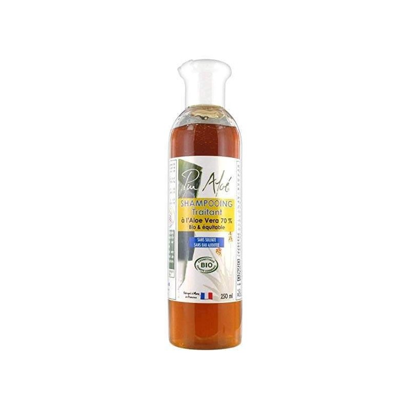 Shampooing Traitant Aloe Vera 70% 250 Ml PURALOE