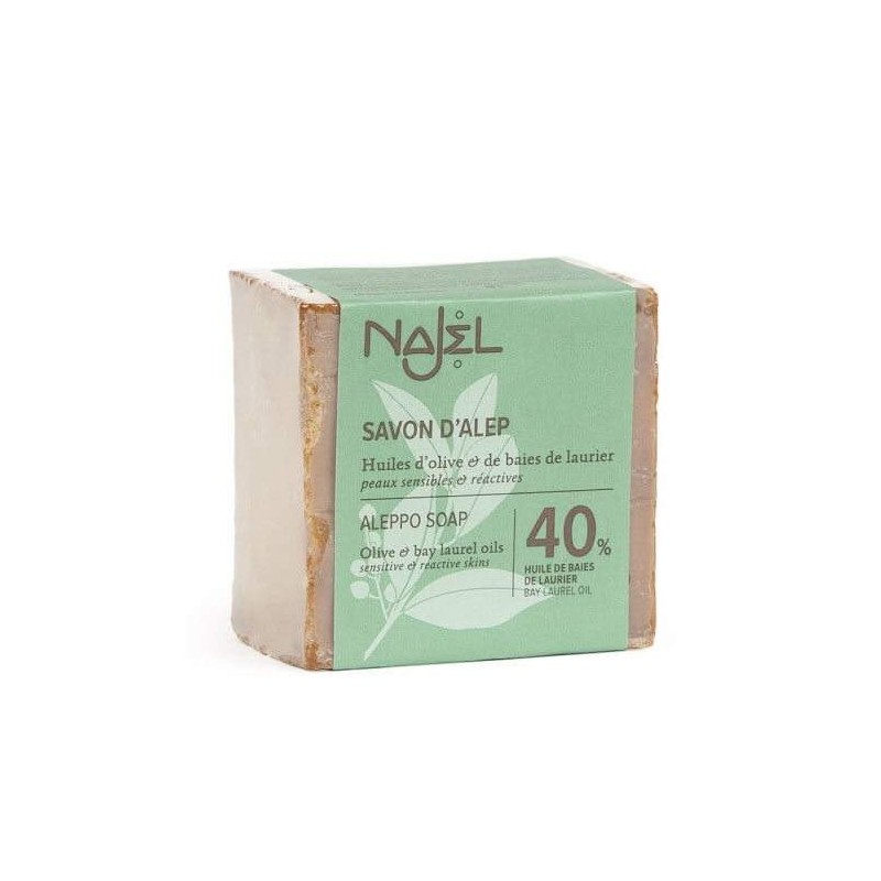 Savon Alep 40% Laurier 185Gr NAJEL