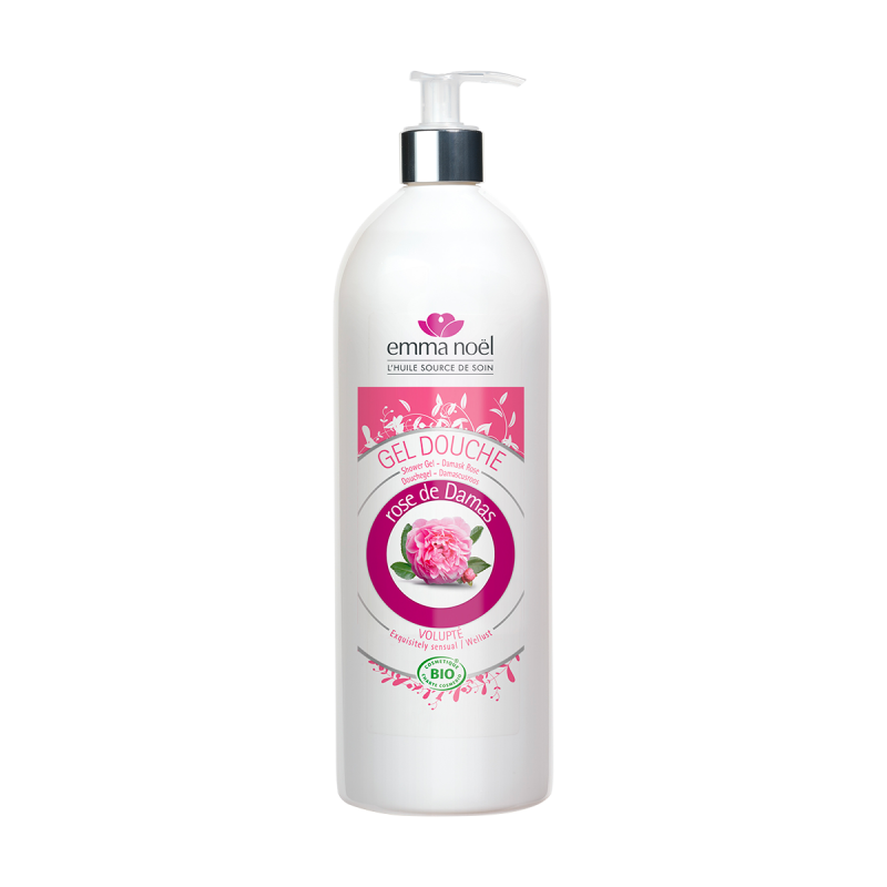Gel Douche Rose Volupte 1 L Emma Noël