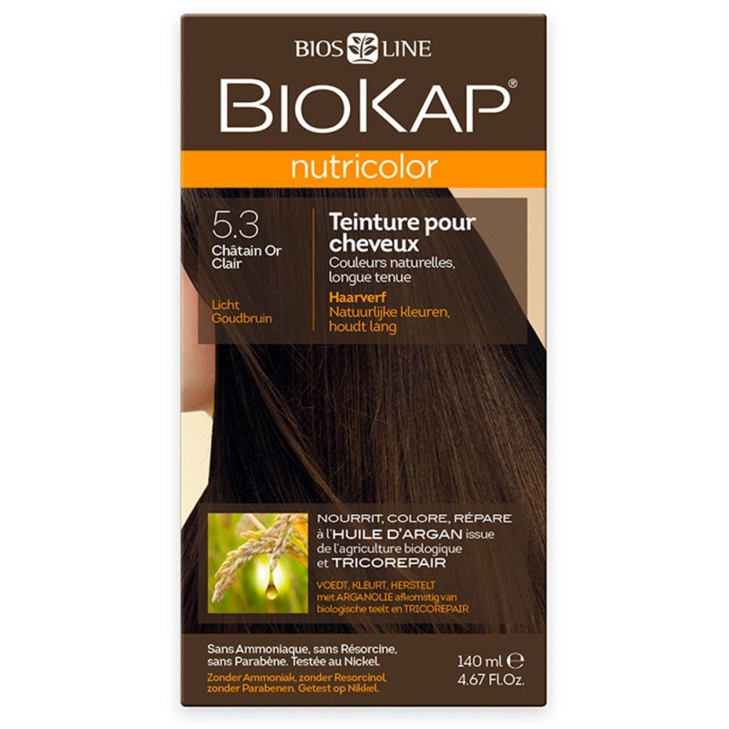 Nutricolor 5.3 Chatain Or Clair 140Ml BioKap