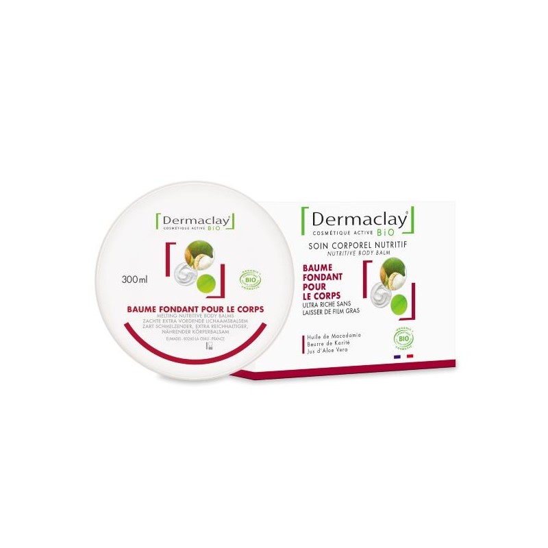 Baume Fondant Pour Le Corps 300Ml Dermaclay