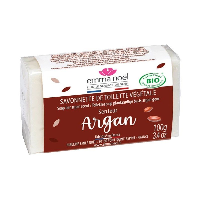 Savonnette Argan 100Gr Emma Noël
