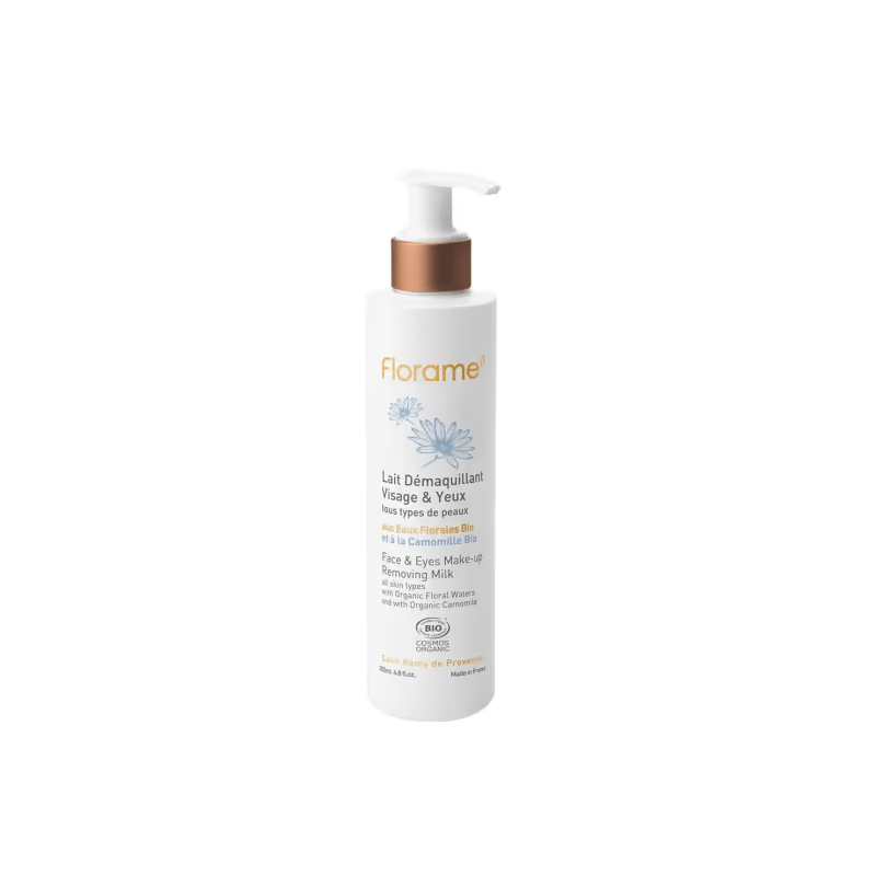 Lait Démaquillant Visage & Yeux 200Ml Florame