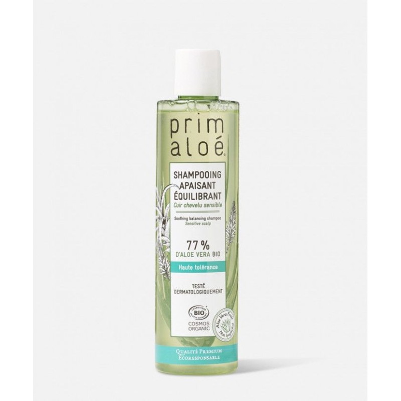 Shampooing Apaisant 77% Aloe Vera 250Ml Prim Aloé