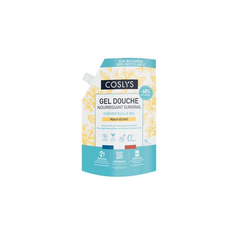 Doypack Gel Douche Surgras 1L Coslys