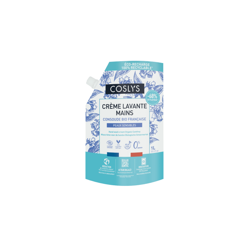 Doypack Creme Lavante Mains Consoude 1L Coslys