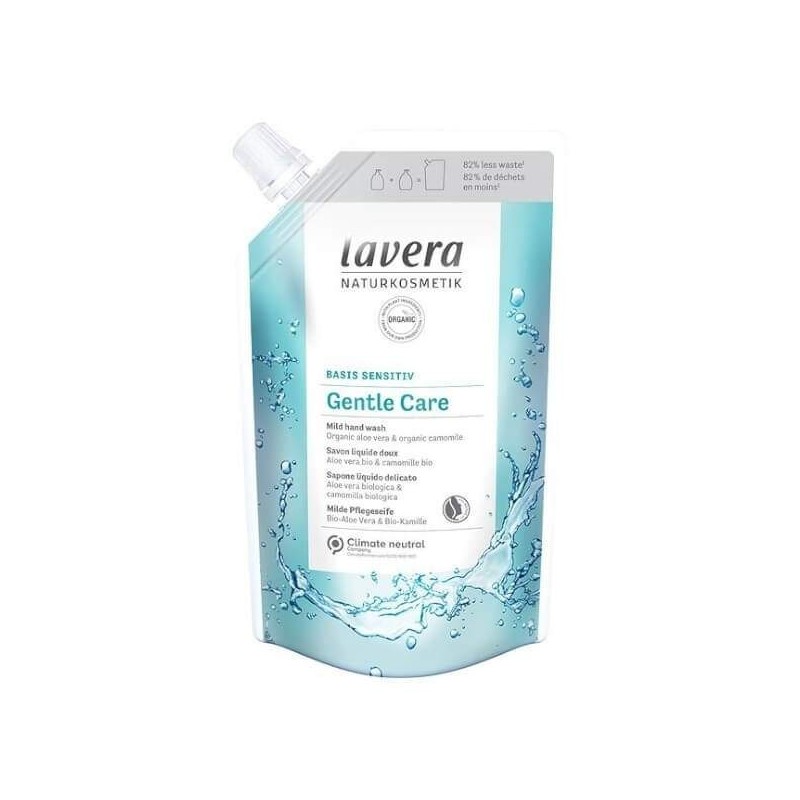 Recharge Savon Liquide Mains Basis Sensitiv 500Ml Lavera