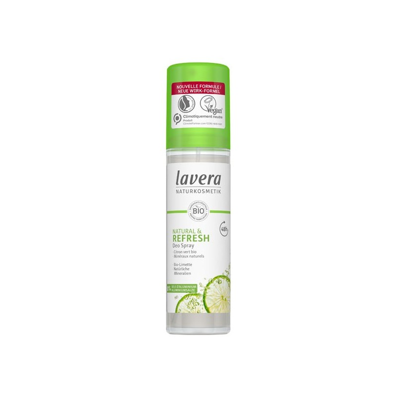 Deo Spray Refresh Citron Vert 75Ml Lavera