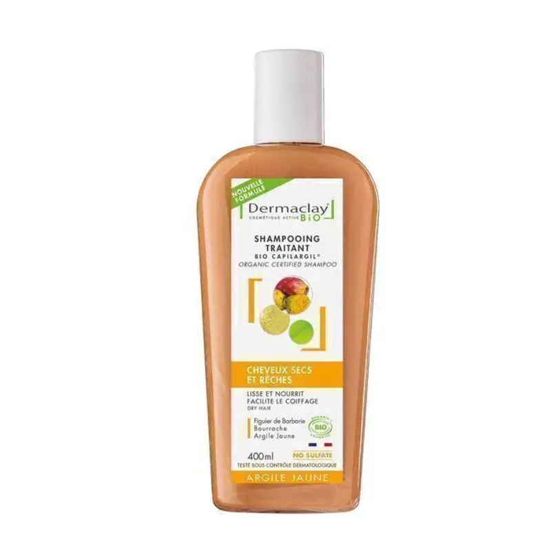 Shampooing Bio Secs Et Reches 250Ml Dermaclay