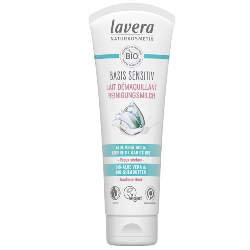 Lait Demaquillant Sensitiv Basis 125Ml Lavera