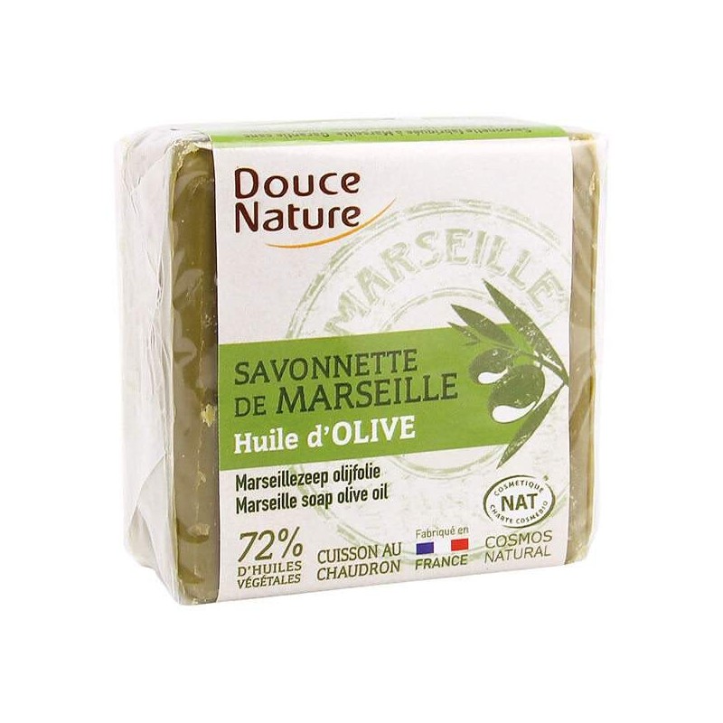 Veritable Savon Marseille Vert 100G Douce nature