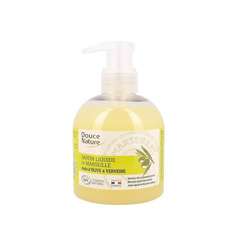 Savon Liquide De Marseille Verveine 300Ml Douce nature