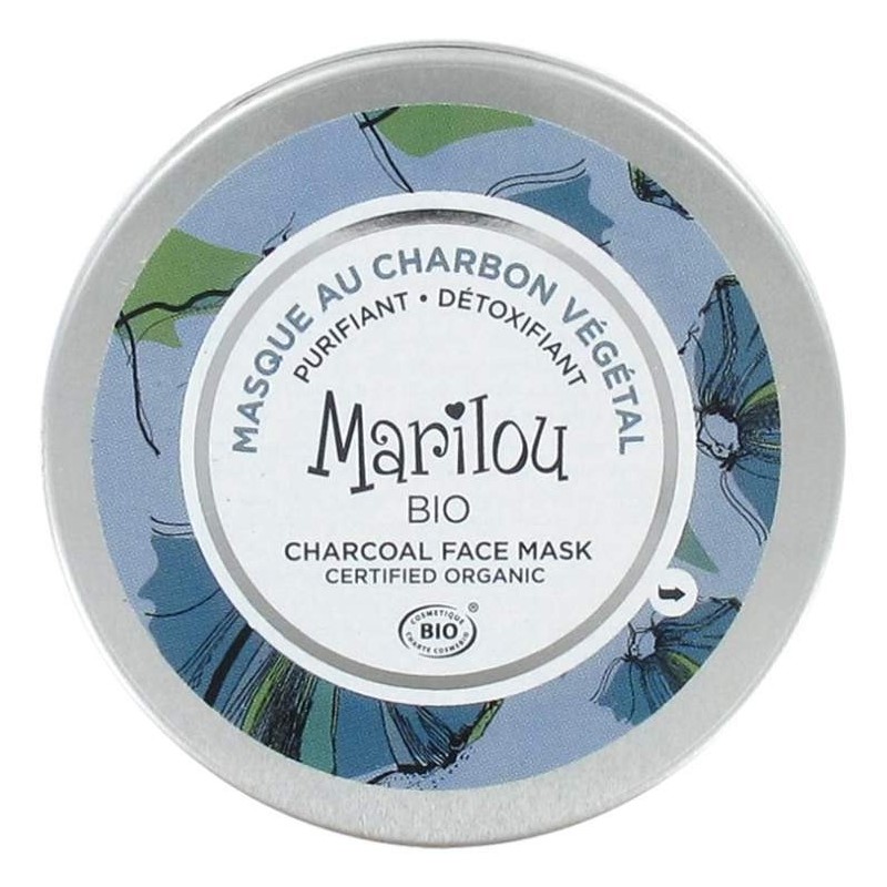 Masque Charbon Vegetal 75Ml MARILOU BIO