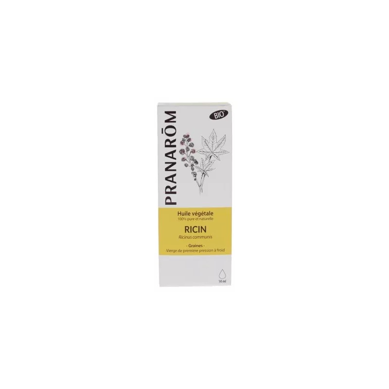 Huile Vegetale Ricin Bio (Eco) 50 Ml
