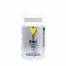 Zinc Bisglycinate 15Mg 100Gels VITALL +