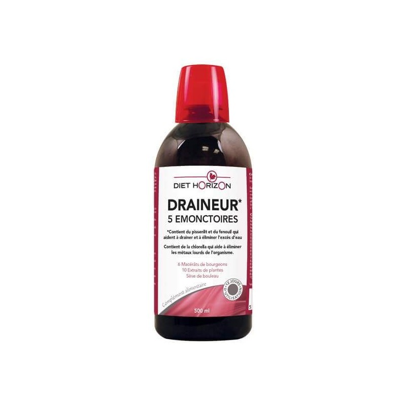 Draineur 5 Emonctoires 500Ml Diet Horizon