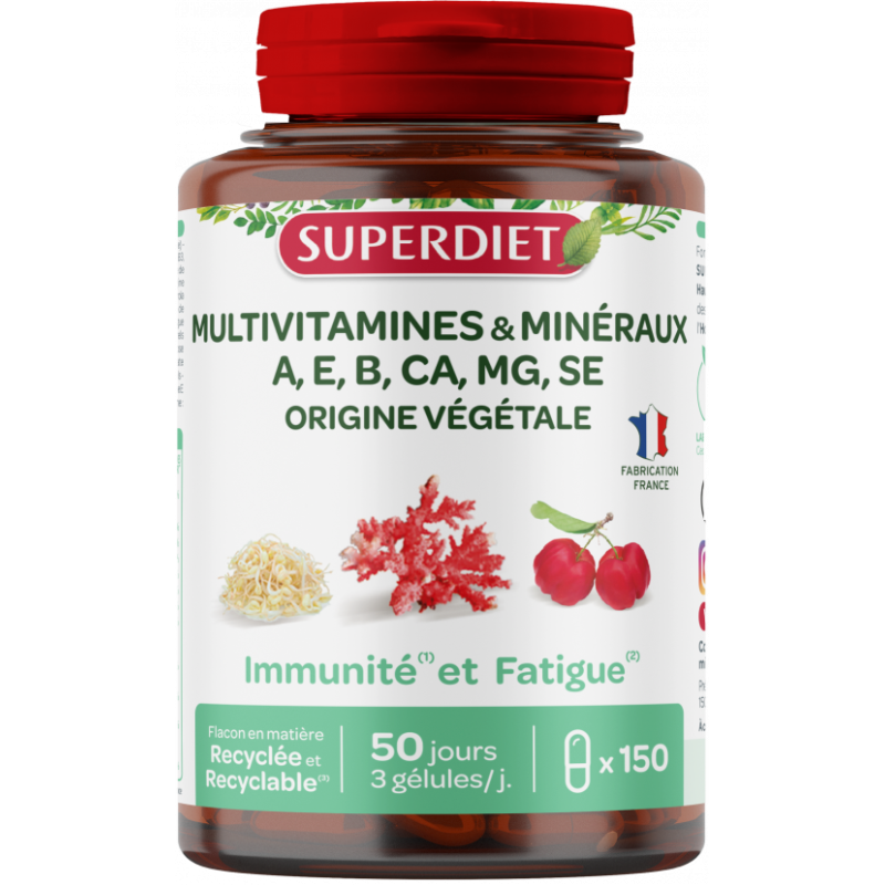 Multivitamines & Mineraux 150Gels