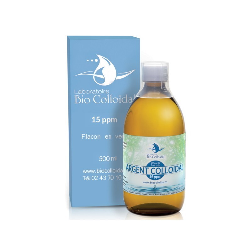 Argent Colloidal 15Ppm 500Ml BIOCOLLOIDAL