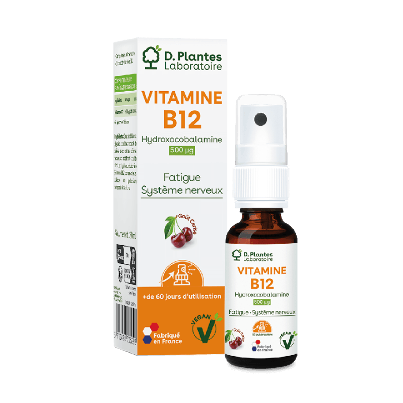 Vitamine B12 Vegan Spray 20Ml D.Plantes