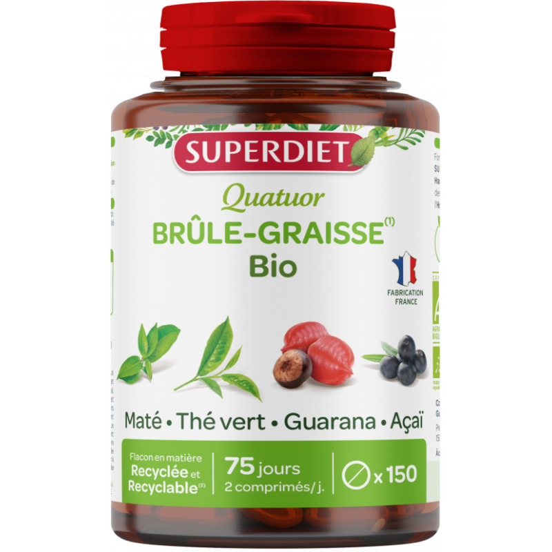 Quatuor Mate Brule Graisse Bio 150 Comp