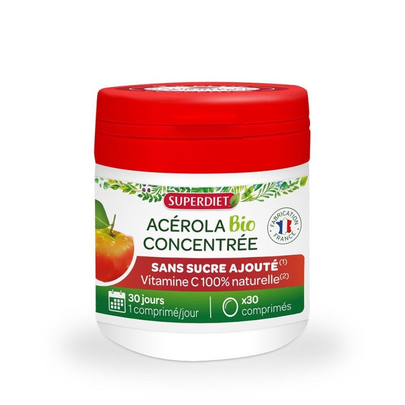 Acerola Concentree Bio 30Cps