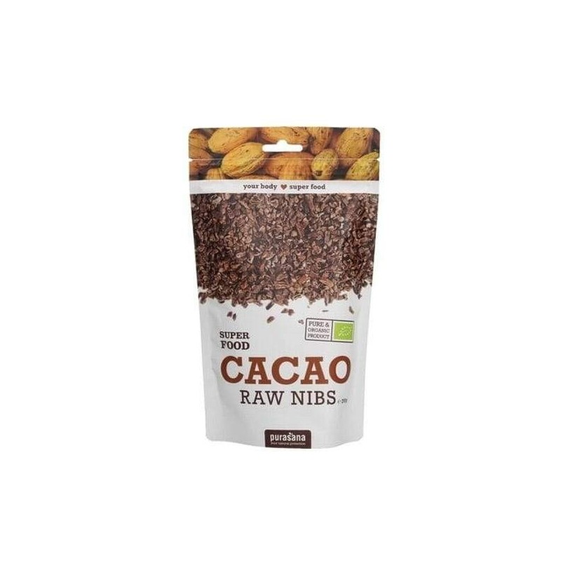 Eclats De Feves - Noyaux De Cacao 200G Purasana
