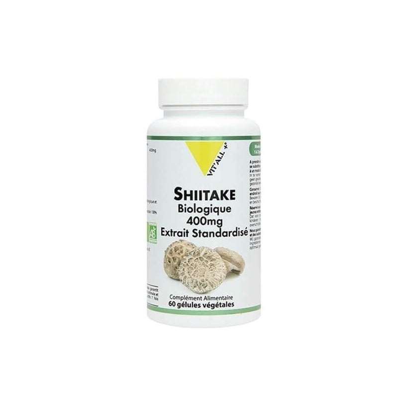 Shiitake Bio 400Mg 60Gel VITALL +