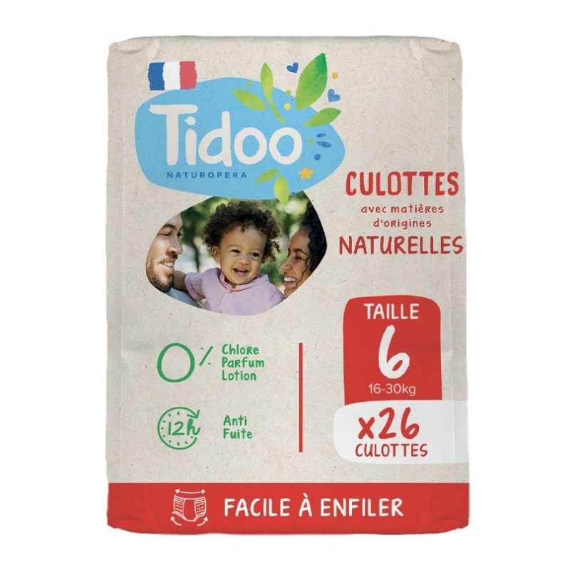 CULOTTES ECOLOGIQUES T6/XL16-30KGX26 Tidoo