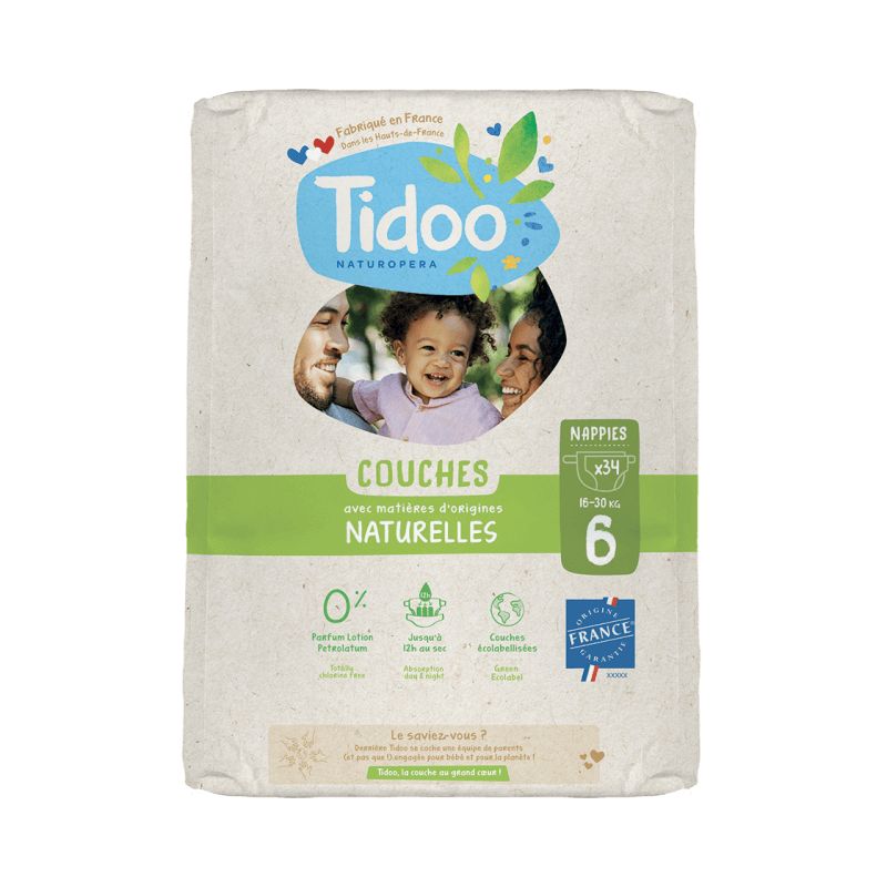 COUCHES NATURELLES T6 16-30KG