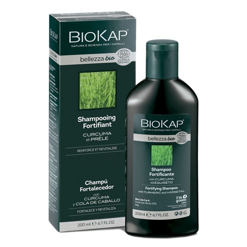 Shampooing Fortifiant Biokap Bellezza Bio - 200 Ml BioKap