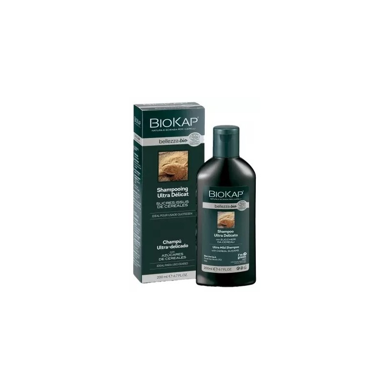 Shampooing Ultra Delicat Bellezza Bio 200Ml BioKap