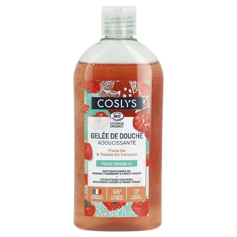 Gelee Douche Apaisante Fraise Tomate 250Ml Coslys